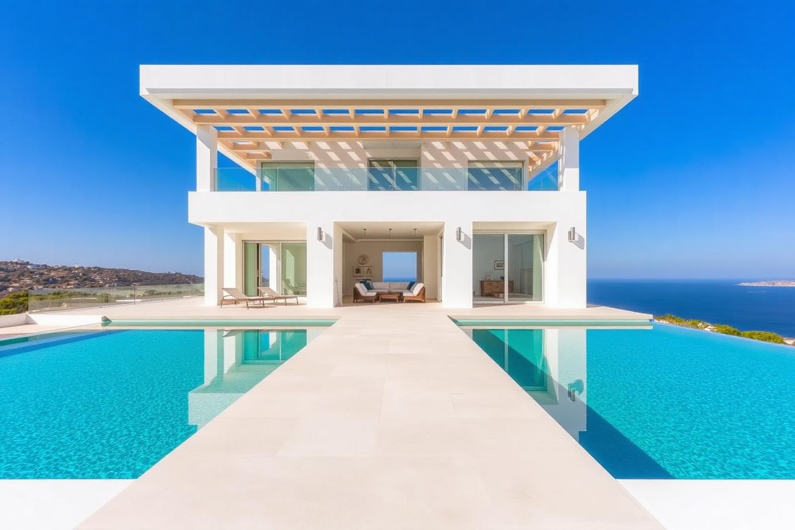 Moderne Villa in Benissa mit Infinity-Pool